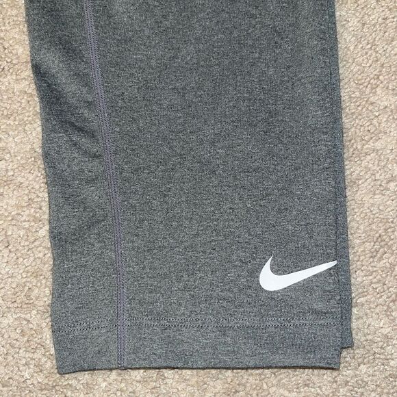 Nike Pro Compression Gray Training Leggings - Picture 2 of 5